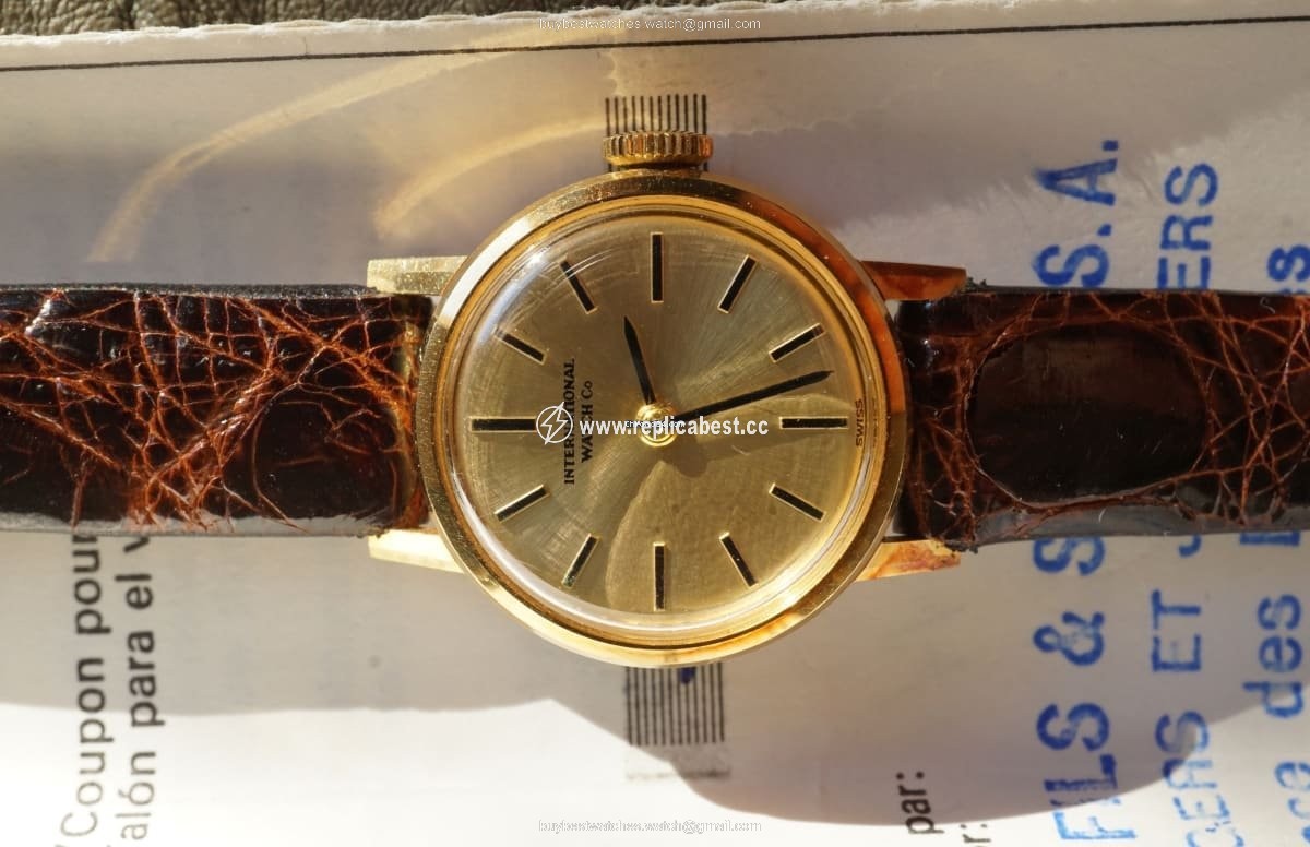 IWC Womens watch Manual winding Yellow gold 2802