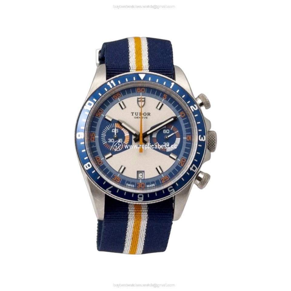 Tudor Heritage Chrono Blue Steel 70330B-004