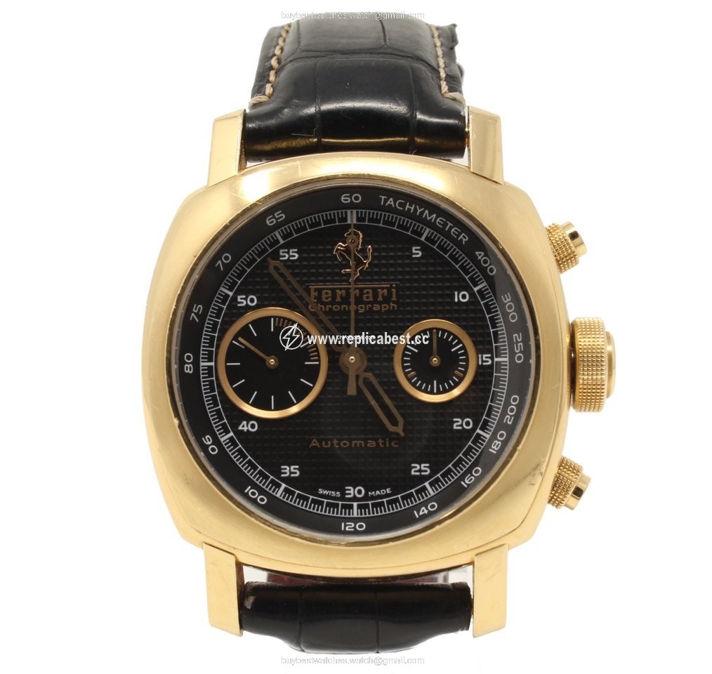 Panerai Ferrari Mens watch Unisex Automatic Yellow gold FER 006
