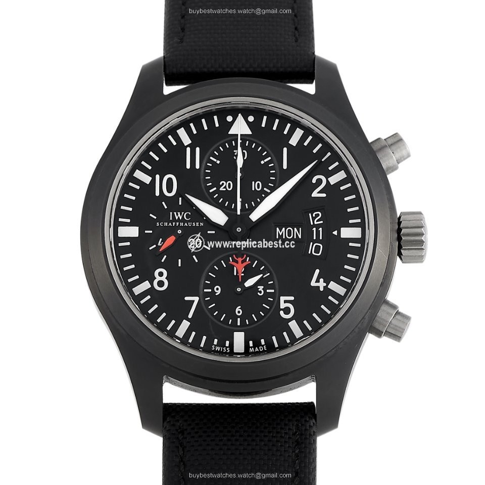 IWC Pilot Chronograph Top Gun Mens watch Unisex Automatic 3880