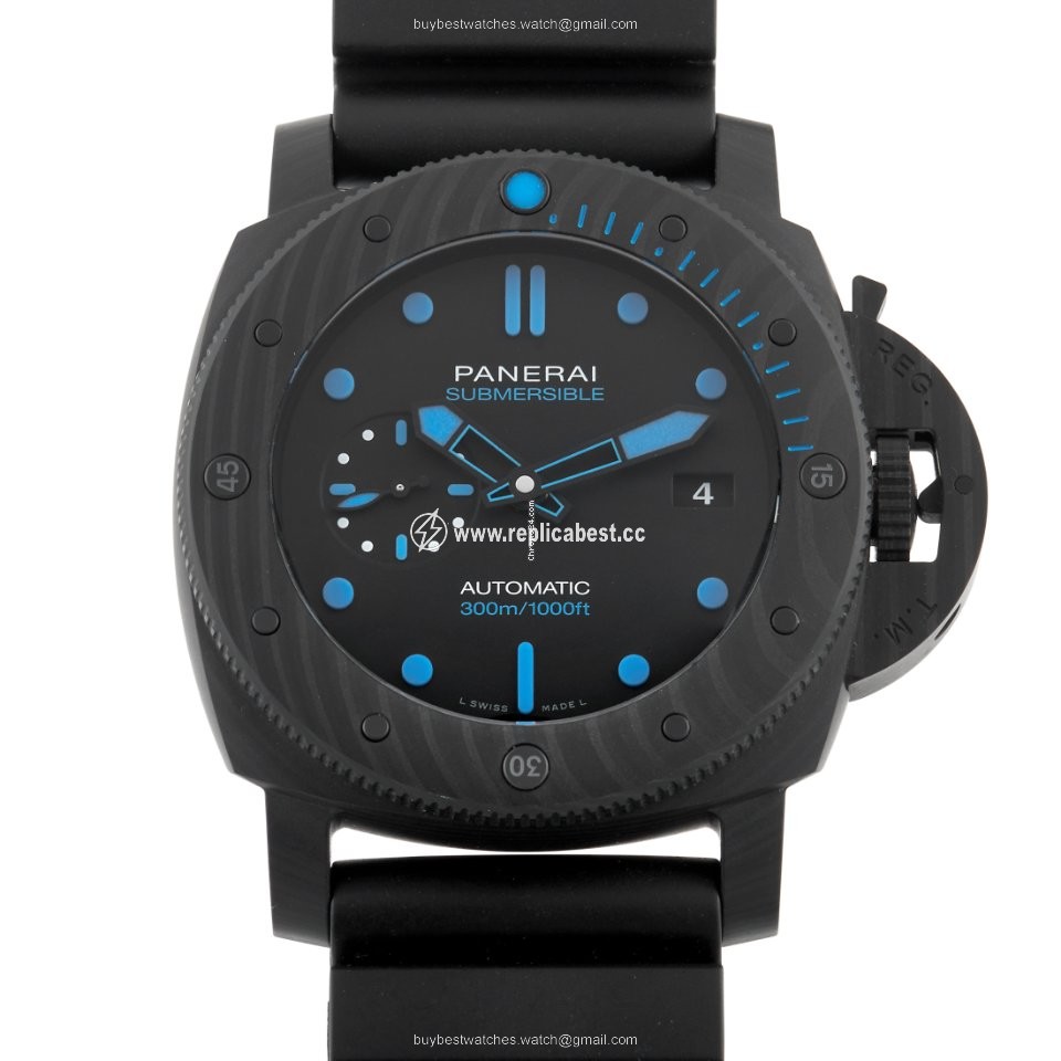 Panerai Luminor GMT Automatic Mens watch Unisex Automatic Carbon PAM01616