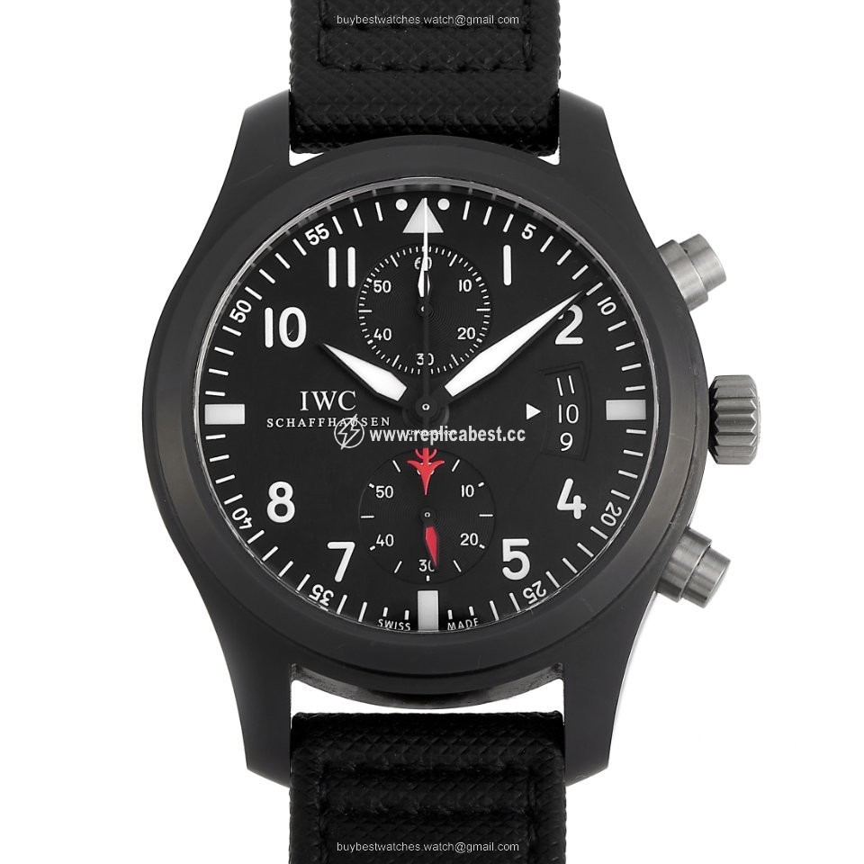 IWC Pilot Chronograph Top Gun Mens watch Unisex Automatic IW388001