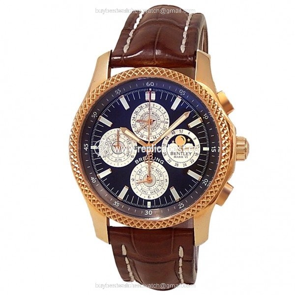 Breitling Bentley Mark VI Mens watch Unisex Automatic Rose gold H29363