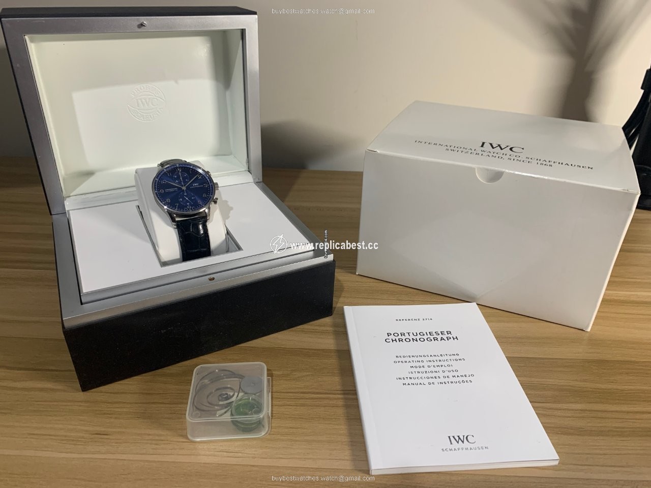 IWC Portuguese Chronograph Mens watch Unisex Automatic Steel IW371491