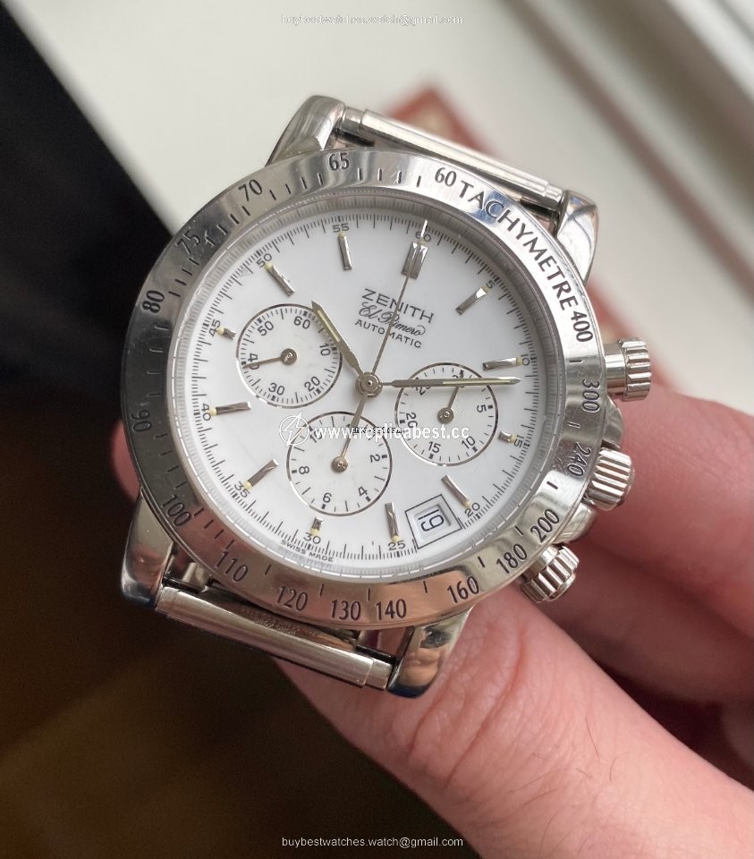 Zenith El Primero Chronograph Mens watch Unisex Automatic Steel 01-0360-400