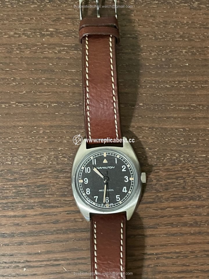 Hamilton Khaki Pilot Pioneer Mens watch Unisex Manual winding Steel H76419931
