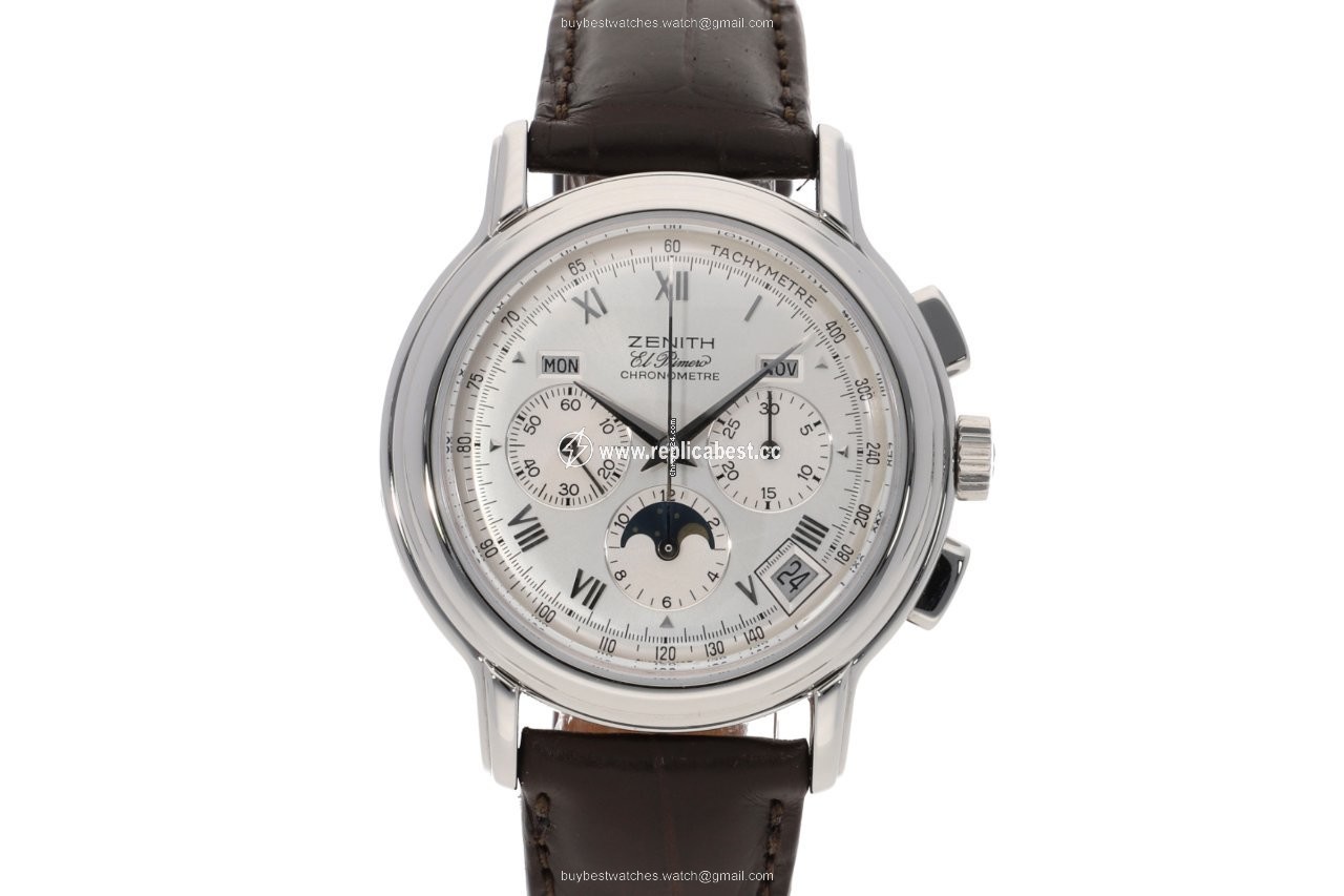 Zenith El Primero Mens watch Unisex Automatic Steel 01.240.410