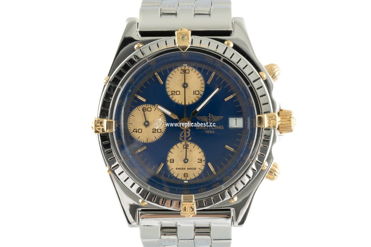 Breitling Chronomat Mens watch Unisex Automatic Gold Steel 81.950 B13047