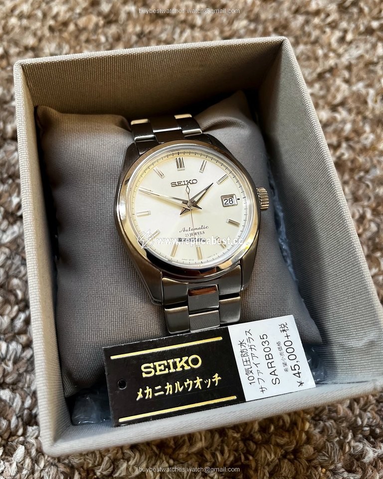 Seiko Spirit Mens watch Unisex Automatic Steel SARB035