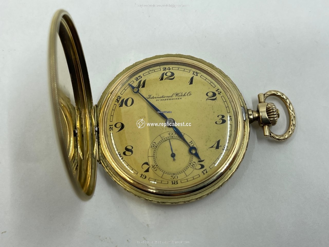 IWC Mens watch Unisex Yellow gold International Watch&co
