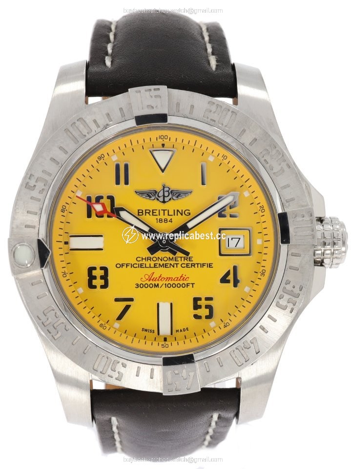 Breitling Avenger II Seawolf Mens watch Unisex Automatic Steel A1733110 I519 169A