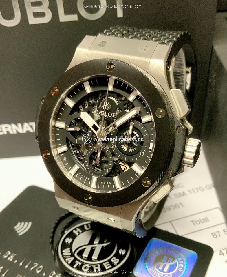 Hublot Big Bang Aero Bang Mens watch Unisex Automatic Steel 311.SM.1170.GR