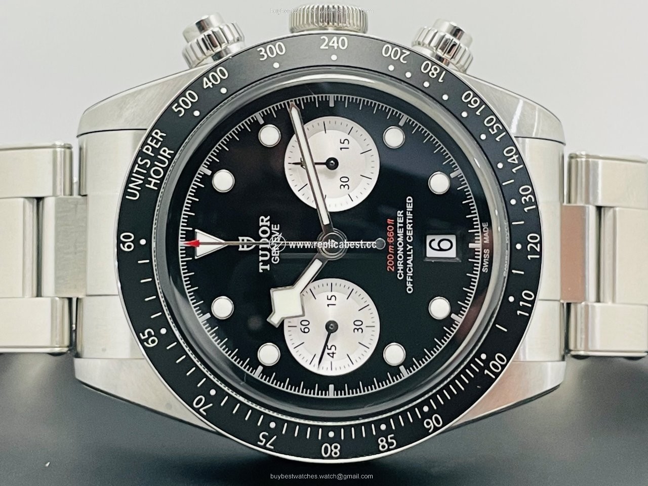 Tudor Black Bay Chrono Mens watch Unisex Automatic Steel M79360N