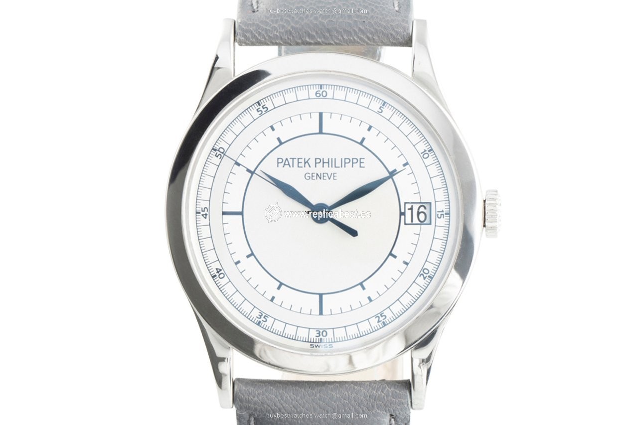 Patek Philippe Calatrava Mens watch Unisex Automatic White gold 5296