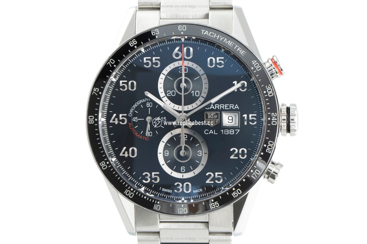 TAG Heuer Carrera Calibre 1887 Mens watch Unisex Automatic Steel CAR2A10-2