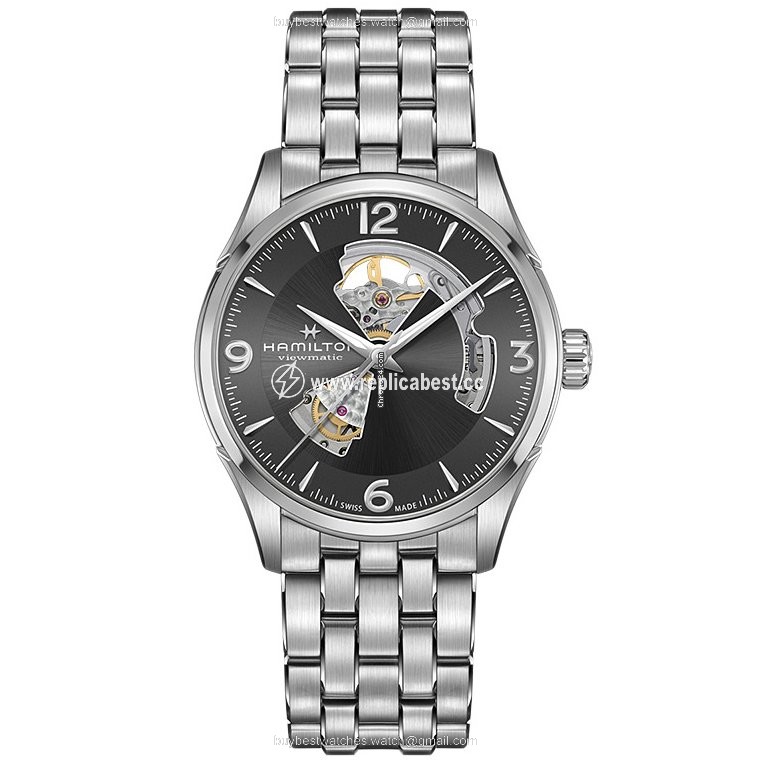 Hamilton Jazzmaster Open Heart Mens watch Unisex Automatic Steel H32705181