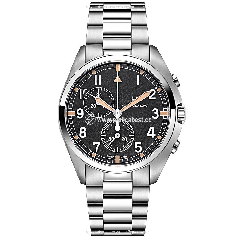 Hamilton Khaki Pilot Pioneer Mens watch Unisex Quartz Steel H76522131