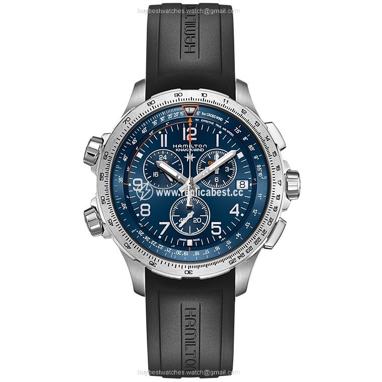 Hamilton Khaki X-Wind Mens watch Unisex Quartz Steel H77922341