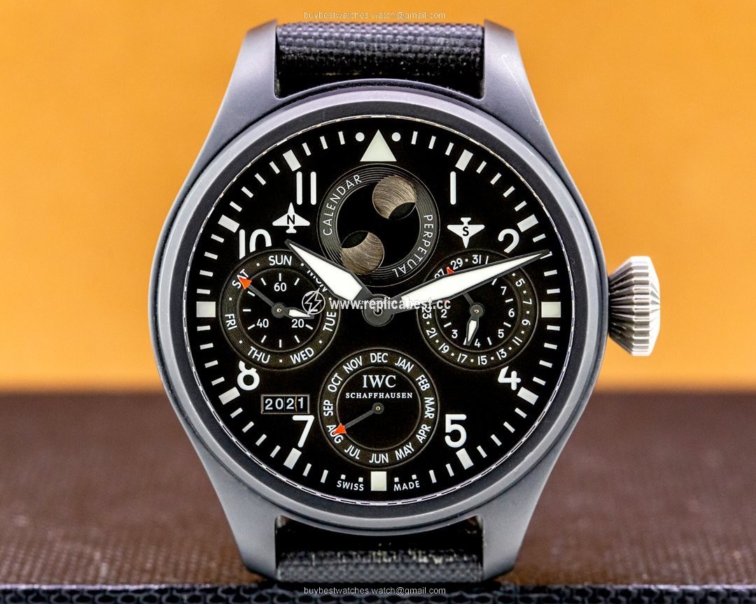 IWC Big Pilot Top Gun Mens watch Unisex Automatic Ceramic IW502902