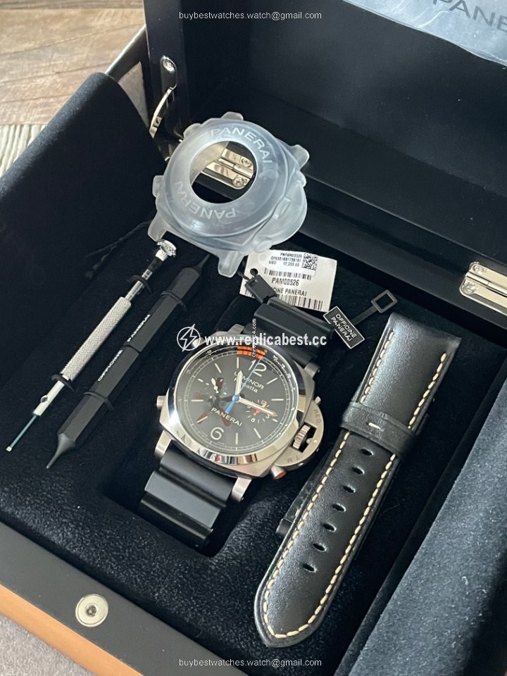 Panerai Luminor 1950 Regatta 3 Days Chrono Flyback Mens watch Unisex Automatic Titanium PAM 00526