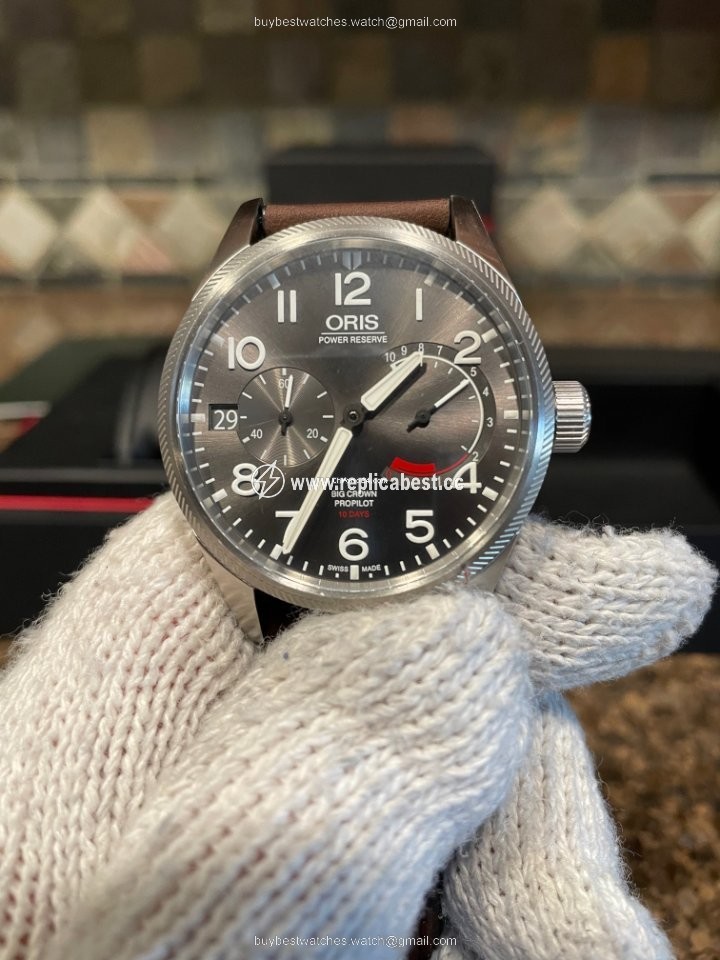 Oris Big Crown ProPilot Calibre 111 Mens watch Unisex Manual winding Steel 01 111 7711 4163-Set 1 22 72FC