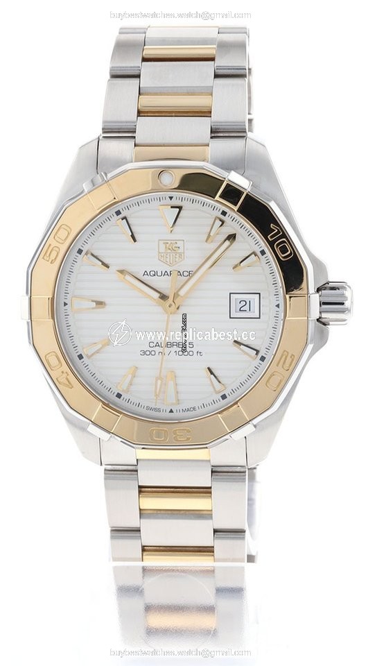 TAG Heuer Aquaracer 300M Mens watch Unisex Automatic Gold Steel WAY2151.BD0912