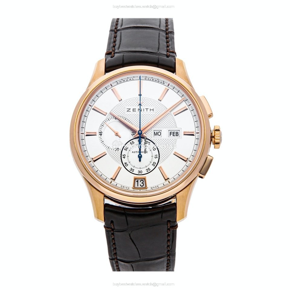 Zenith El Primero Winsor Annual Calendar Mens watch Unisex Automatic Rose gold 18.2070.4054 02.C711