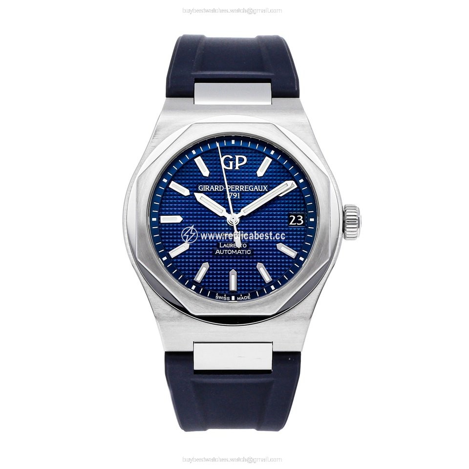 Girard Perregaux Laureato Mens watch Unisex Automatic Steel 81010-11-431-BB6A
