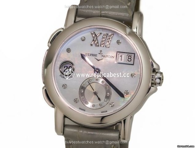 Ulysse Nardin Dual Time Womens watch Automatic Steel 243-22