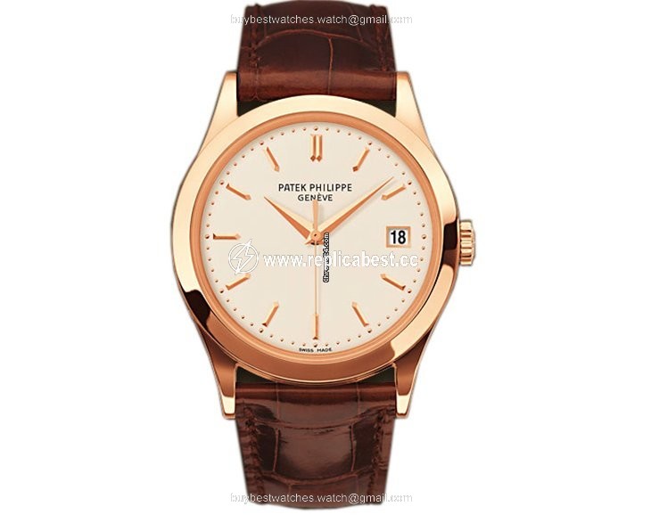 Patek Philippe Calatrava Mens watch Unisex Automatic Rose gold 5296R-010