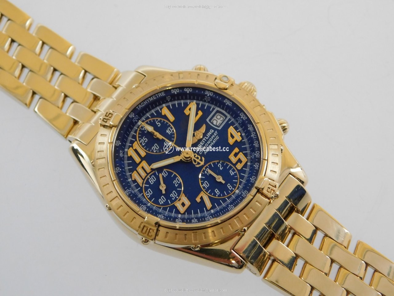Breitling Chronomat Mens watch Unisex Automatic Yellow gold K 13352