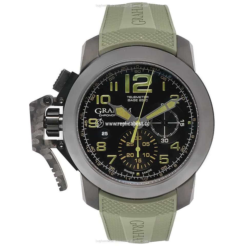 Graham Chronofighter Oversize Mens watch Unisex Automatic Steel 2CCAU.G01A