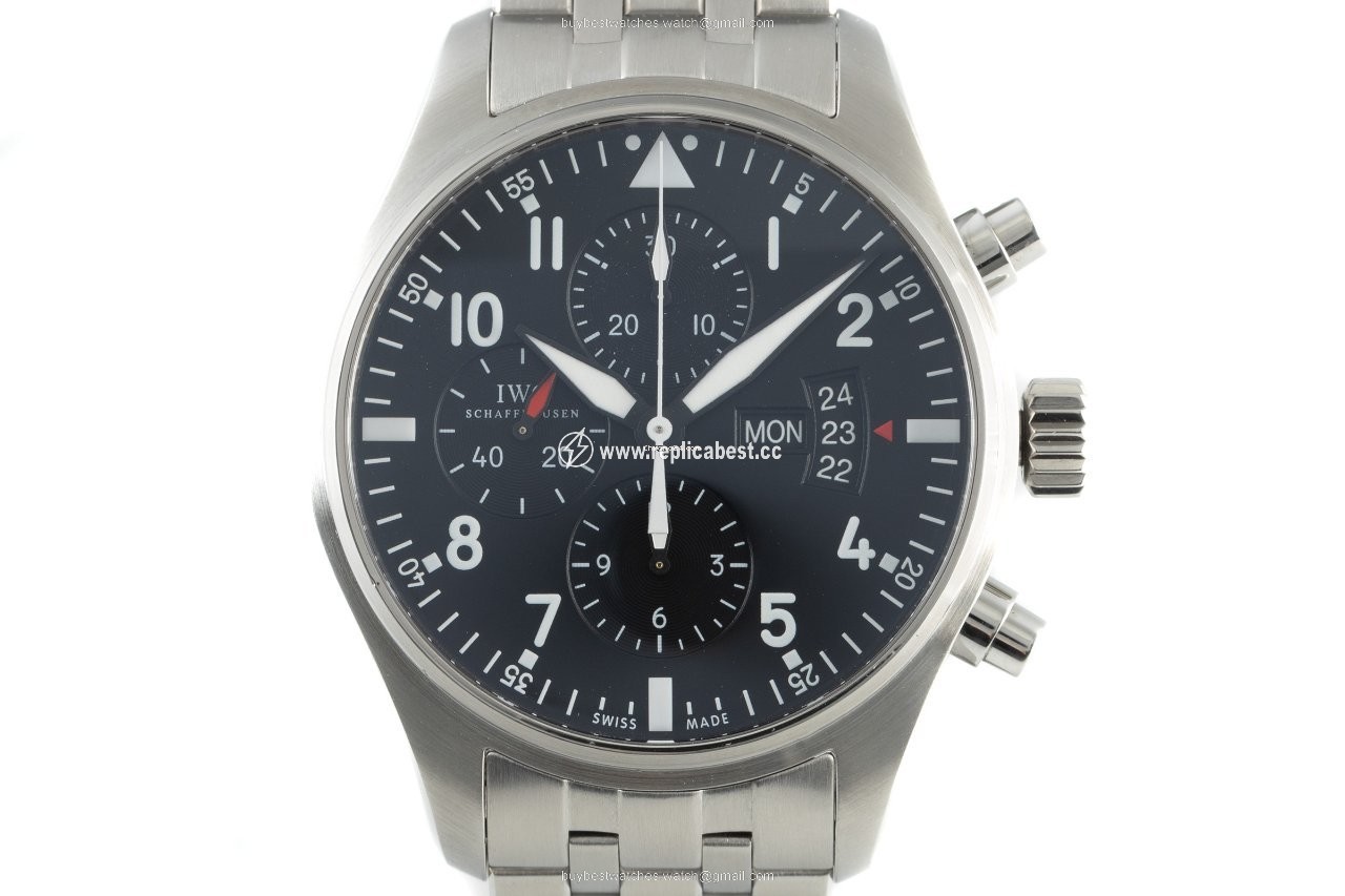 IWC Pilot Chronograph Mens watch Unisex Automatic Steel IW377704