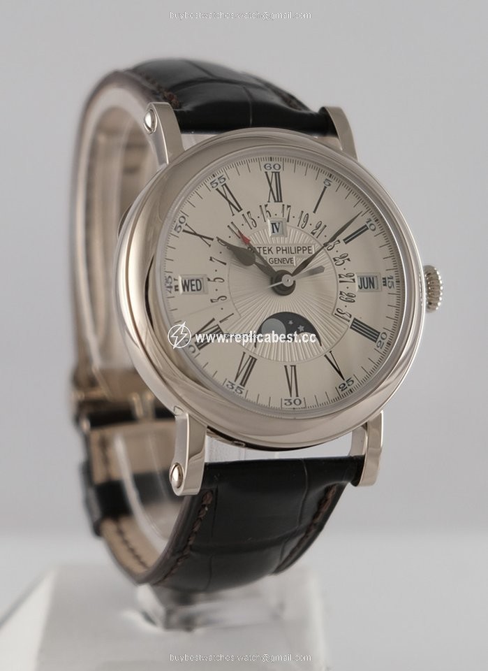 Patek Philippe Perpetual Calendar Mens watch Unisex Automatic White gold 5159 G - 001