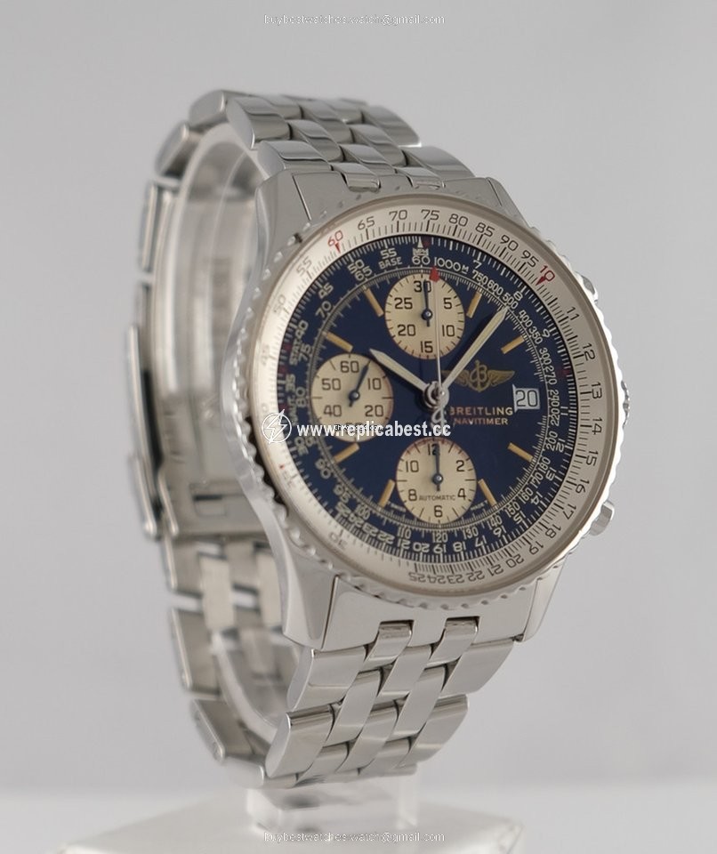 Breitling Old Navitimer Mens watch Unisex Automatic Gold Steel A 13022