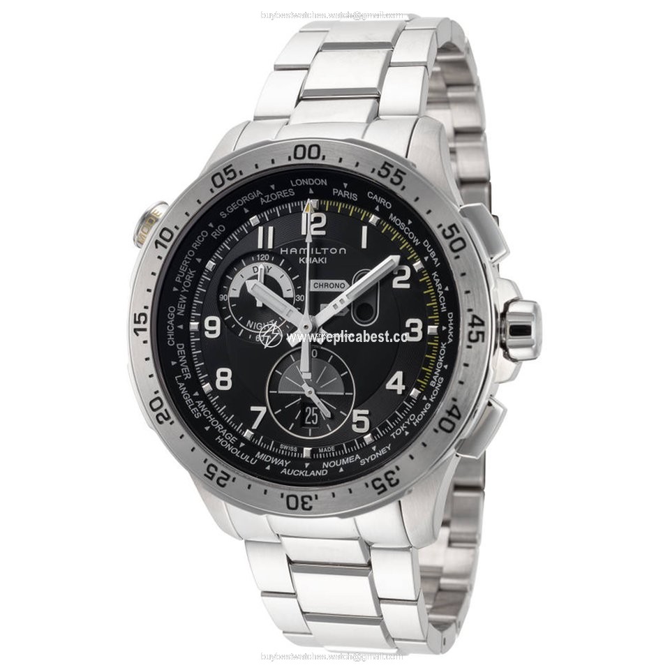 Hamilton Khaki Aviation Mens watch Unisex Quartz Steel H76714135