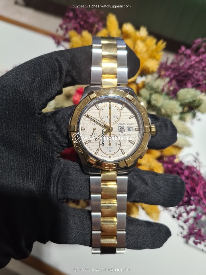 TAG Heuer Aquaracer Mens watch Unisex Automatic Gold Steel CAP2120