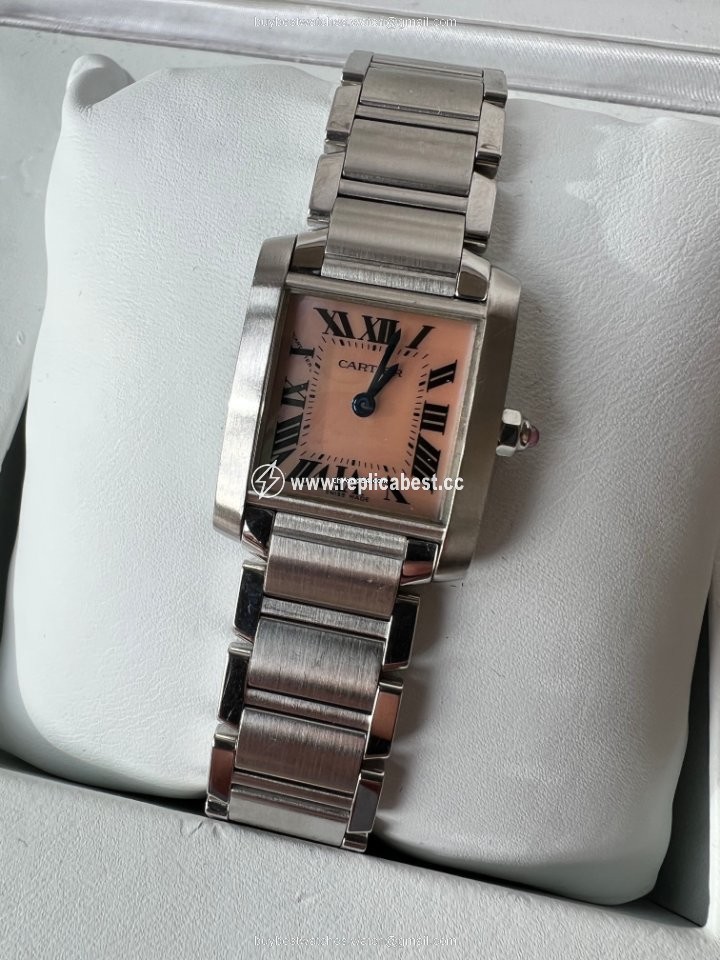 Cartier Tank Francaise Womens watch Quartz Steel 2384