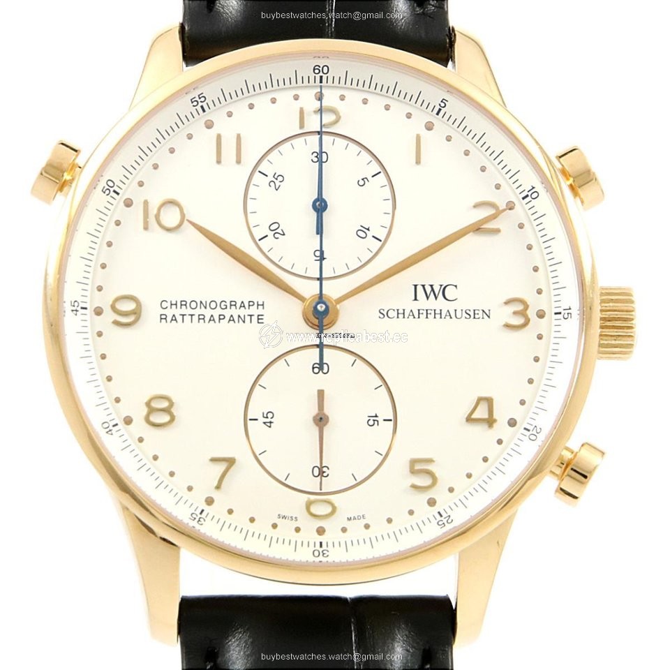 IWC Portuguese Chronograph Mens watch Unisex Manual winding IW371204