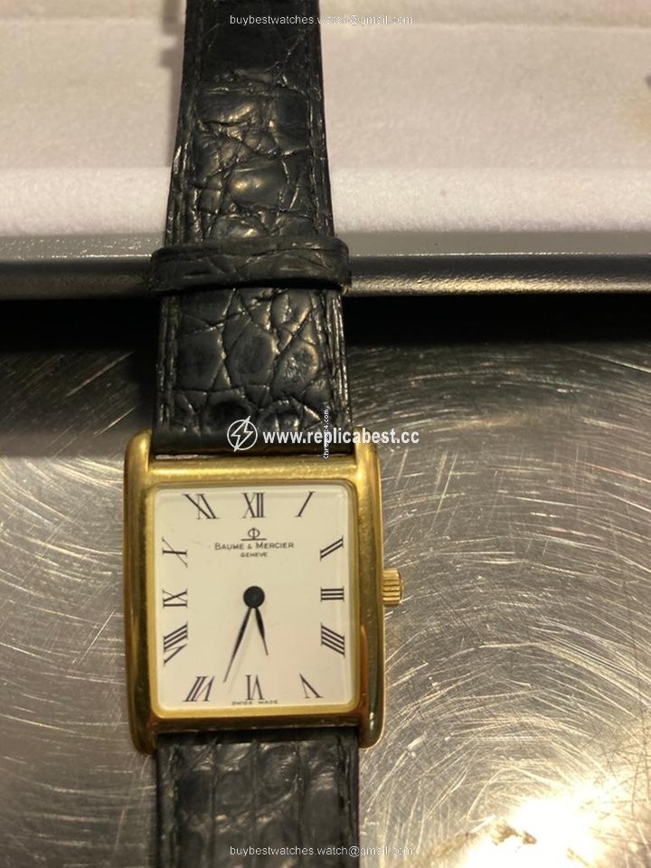 Baume & Mercier Mens watch Unisex Manual winding Yellow gold 37342