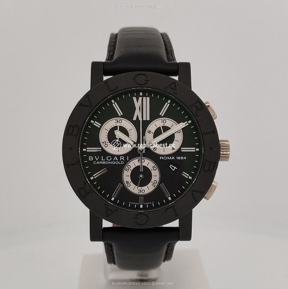 Bulgari Bulgari Quartz Carbon BB38CLCH