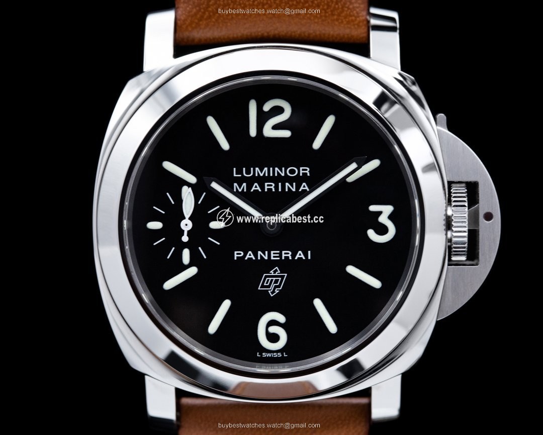 Panerai Luminor Marina Mens watch Unisex Manual winding Steel PAM0005