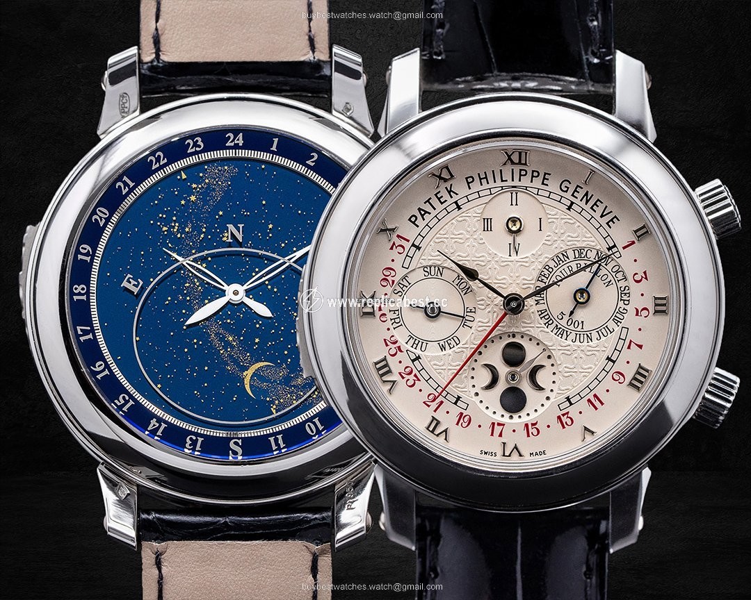 Patek Philippe Mens watch Unisex Automatic Platinum 5002P-001