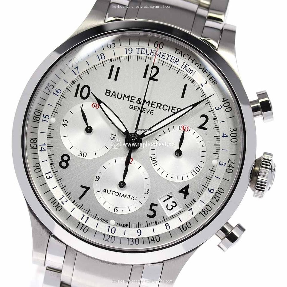 Baume & Mercier Mens watch Unisex Automatic Steel 65716