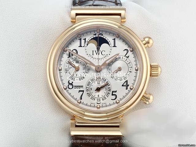 IWC Da Vinci Perpetual Calendar Mens watch Unisex Automatic Rose gold IW3758