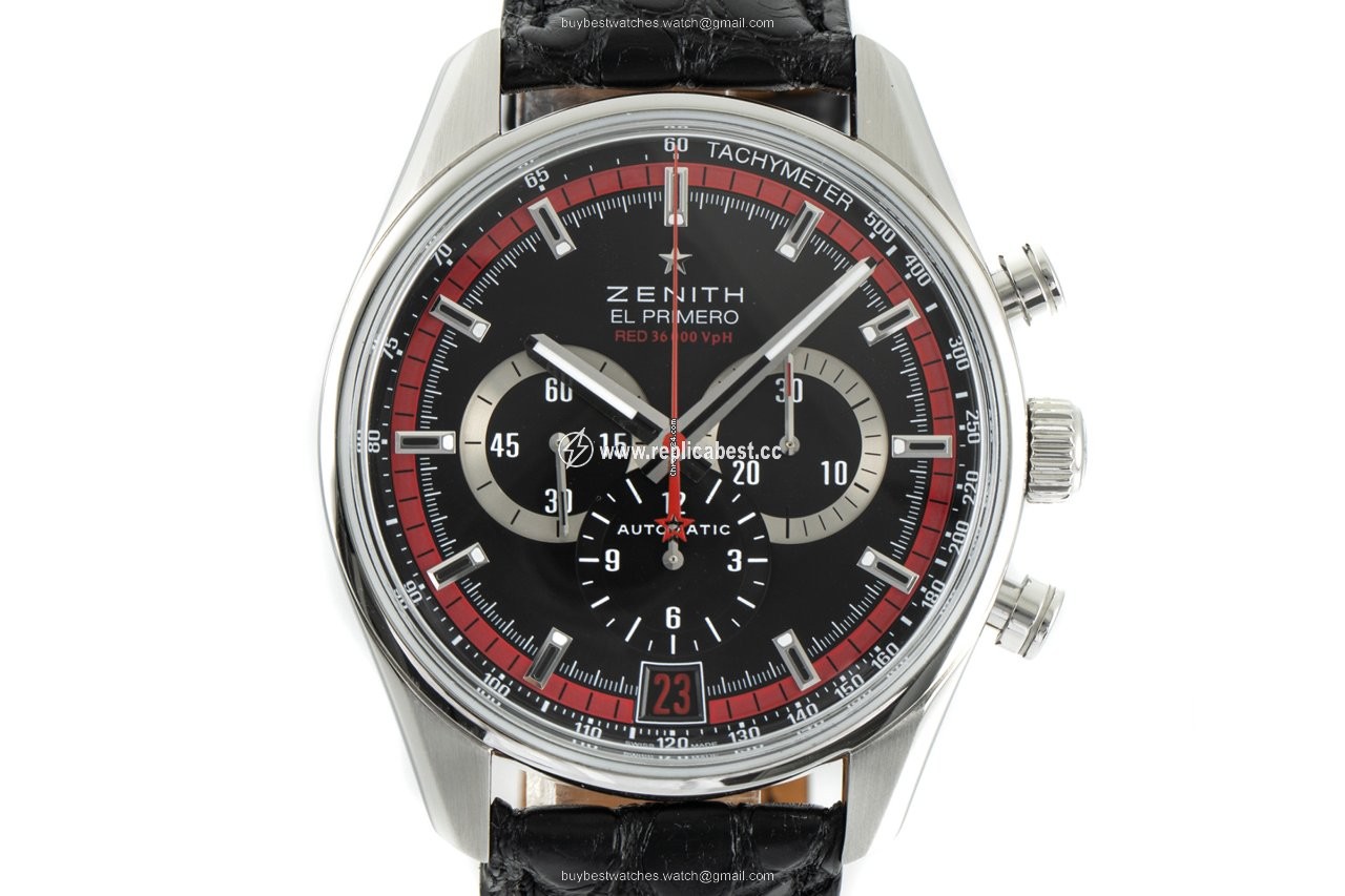 Zenith El Primero 36000 VpH Mens watch Unisex Automatic Steel 03.2043.400