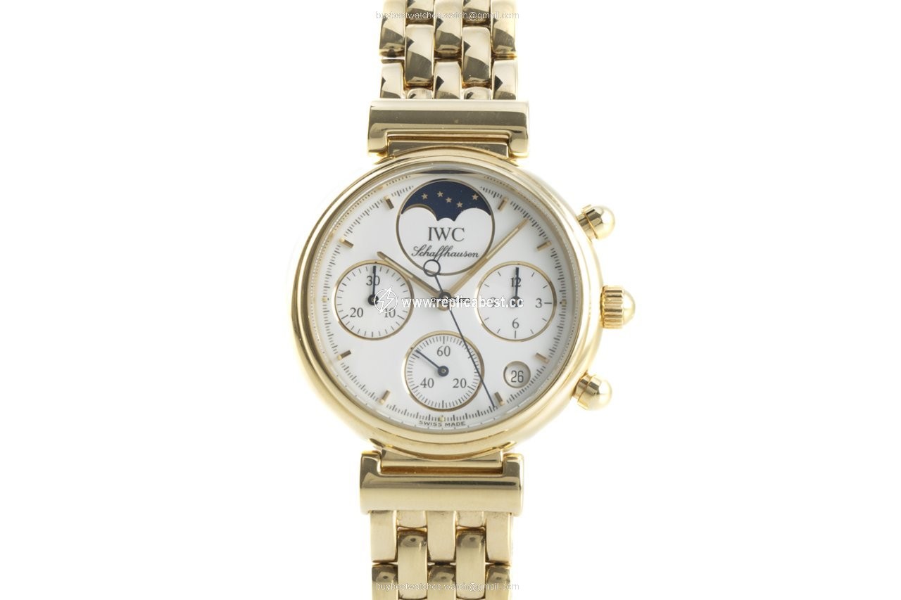 IWC Da Vinci Chronograph Womens watch Quartz Yellow gold 3736