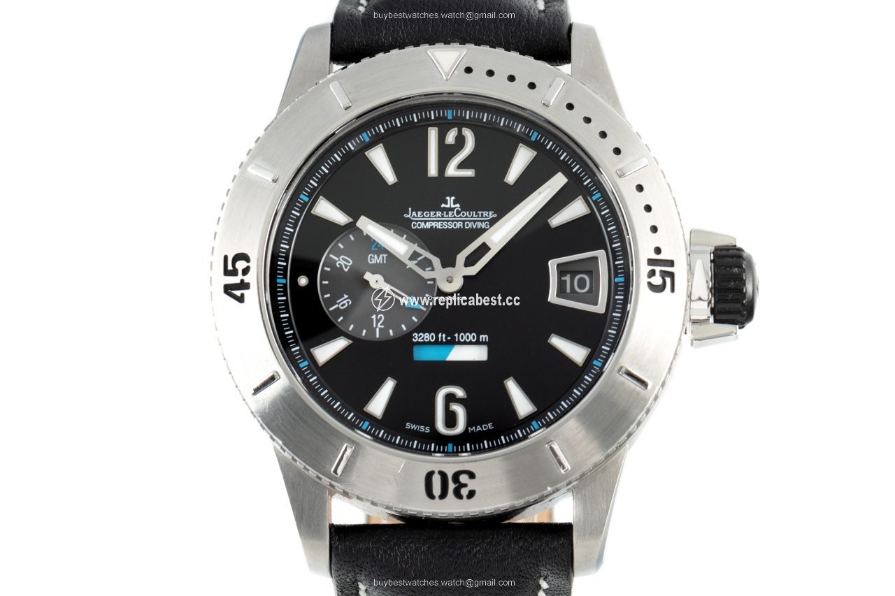 Jaeger-LeCoultre Master Compressor Diving GMT Mens watch Unisex Automatic Titanium 159.T.05