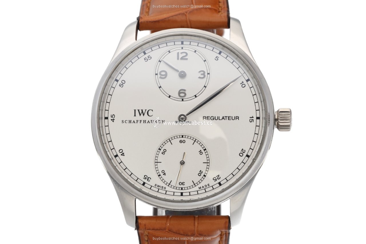 IWC Portuguese Hand-Wound Mens watch Unisex Manual winding Platinum IW544403