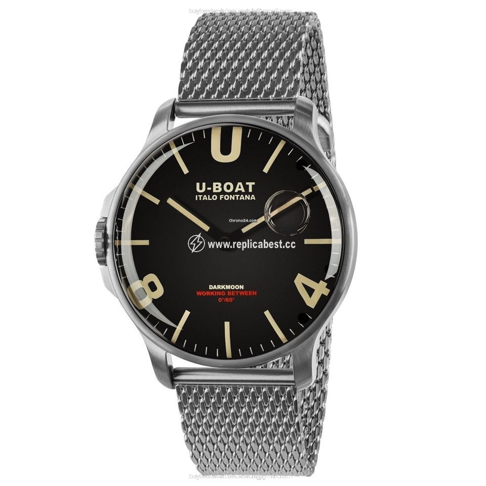 U-Boat Quartz Steel 8463 B MT